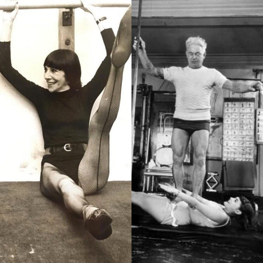 Lotte Berk and Joseph Pilates; the original creators